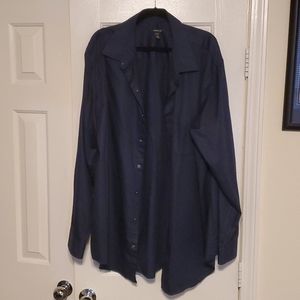 Navy Blue Dress Shirt
